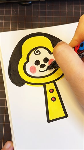 Drawing Sprunki OC BT21 Chimmy #sprunki #incredibox #art #incrediboxsprunki