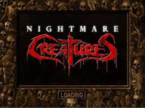 Nightmare Creatures Menu