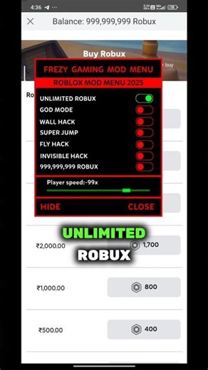 Roblox Mods Menu Unlimited Robux Update 2026 | Roblox Mod Apk Unlimited Robux & Speed Fly Jump Hack