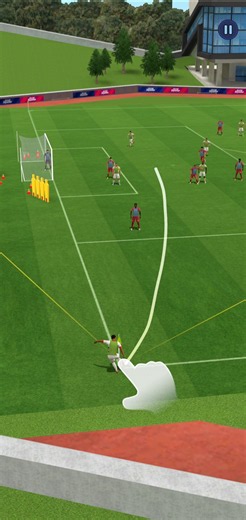 Look where this corner kick ended up... 👀⚽️ ​#SoccerStar