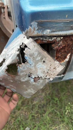 1989 chevy obs cab corner rust fix! #automobile #autobodyshop #rust