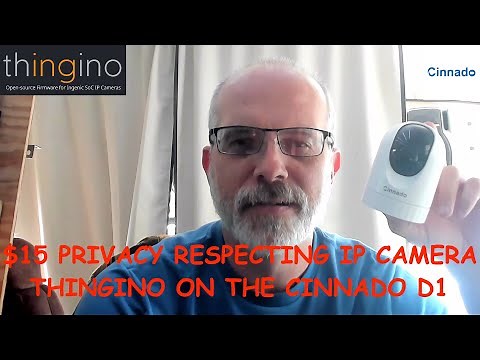 Cinnado D1 - No Tools Thingino Install! $15 IP camera for open source firmware!