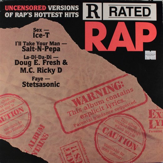 Various - R Rated Rap: Uncensored Versions Of Rap's Hottest Hits