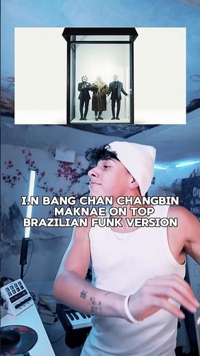 Turning “Maknae On Top” by I.N of ‪@StrayKids‬ into Brazilian Funk Pt.2😏🇧🇷#skz
