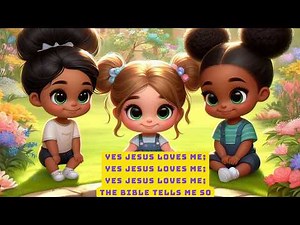 Jesus Loves Me | Easy Song for Kids | Fun & Interactive Bible Learning | Daily prayer