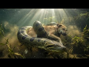 Monster Anaconda vs Village Pets: Terrifying Amazon Hunt