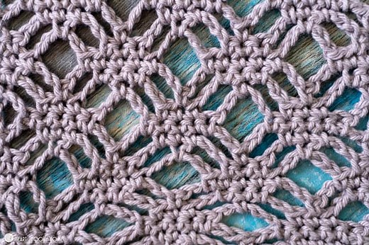 How to Crochet the Woven Lattice Stitch