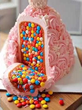 Easy Doll Cake From Scratch With Surprise Inside 🎁 Step-by-Step Princess Cake Tutorial