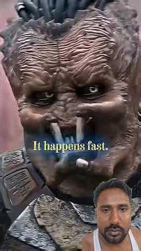 He can't survive the poison #predator #shorts