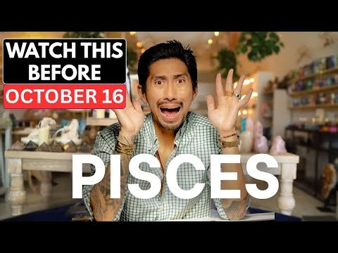 Pisces 😳"THIS SHOCKED ME, THIS HAPPENS OCT 16"😱