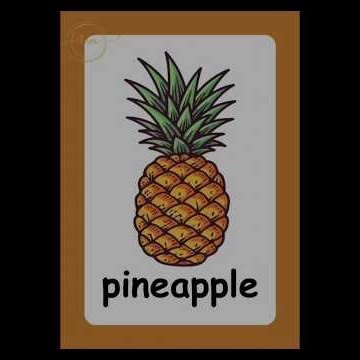 Names of fruits # Nomenclature cards of fruits #montessorilearning #montessoriactivity