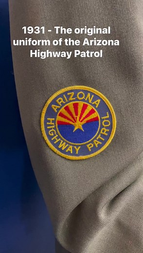 On July 20, 1931, the newly created Arizona Highway Patrol released to the public the uniform that would be worn by its patrolmen. | Arizona Department of Public Safety