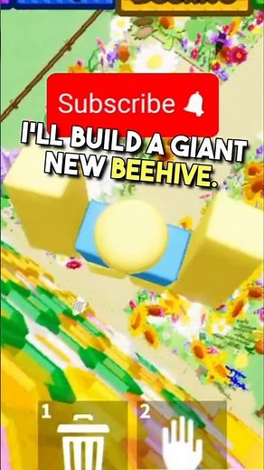 I'll Build A Giant BEEHIVE #roblox