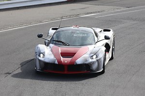 LaFerrari spotted testing - latest pictures
