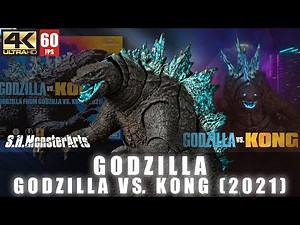REVIEW : Godzilla S.H.Monsterarts from the Godzilla vs. Kong 2021 | toys review | SHM
