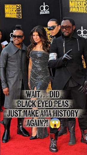 BLACK EYED PEAS REUNITE at the AMAs 😱🔥 | Fergie Returns!