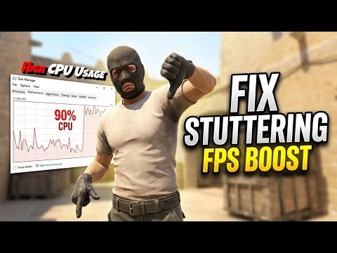 Fix High CPU & Low GPU Usage in CS2 (2026) | Massive FPS Boost & Smooth Gameplay