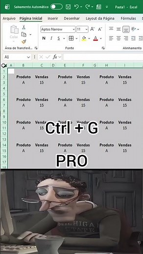 Ative o 'Modo Quadriculado' Para Todo o Seu Worksheet de Uma Só Vez