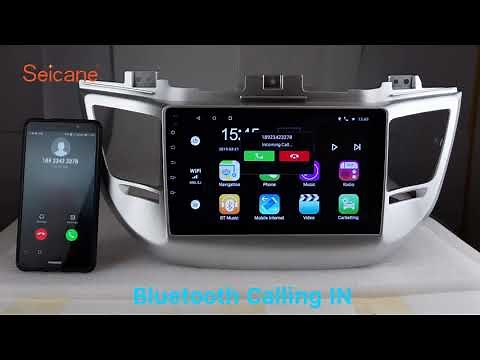 Aftermarket Bluetooth 2015 2016 2017 2018 Hyundai TUCSON Car Stereo Upgrade Radio Gps Navigation