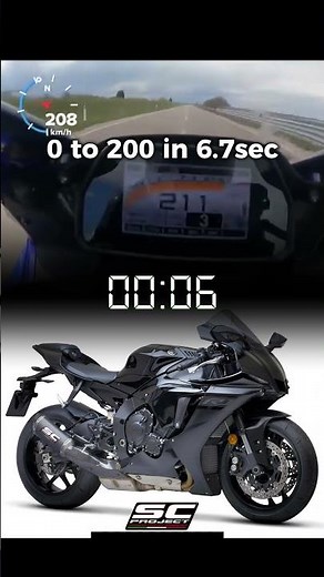 YAMAHA YZF R1 2020 TOP SPEED😱