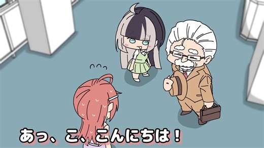 海外旅行中にらでんちゃんの地雷を踏みかける莉々華ちゃん【ホロライブ切り抜き漫画】【儒烏風亭らでん/一条莉々華/ロボ子さん/小鳥遊キアラ】【手描き】