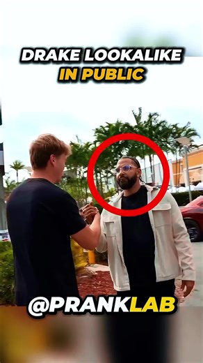 Fake Drake Prank 🤣 & Bro Wanted to Fight #drake #funnypranks #pranklab #shorts