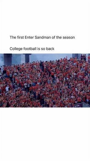 Virginia Tech Enter Sandman Entrance 2026 — Best College Football Entrance?