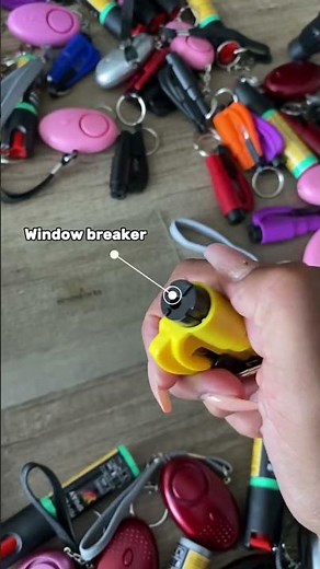 How to use WINDOW BREAKER- ICE Stuck in a Bolt or Uber? Emergency escape tool