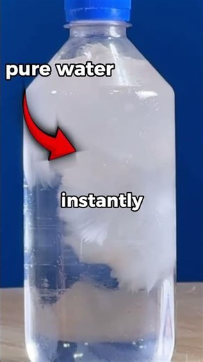 This Water Freezes Instantly!?