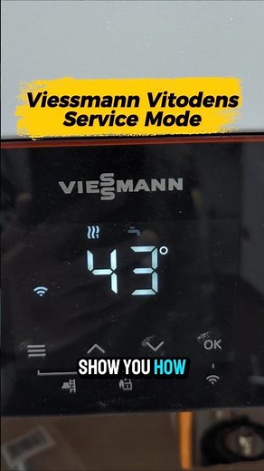 Viessmann Vitodens 100-W Service Mode Guide | Step-by-Step