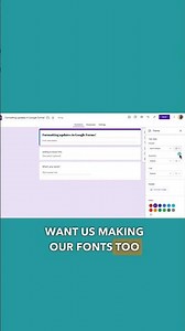 Text Formatting in Google Forms! 😎 #theEdTechNewsBrief #edtechtips #shorts