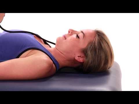 Supine Deep Neck Flexor Training Video: Michelle Lyons | MedBridge