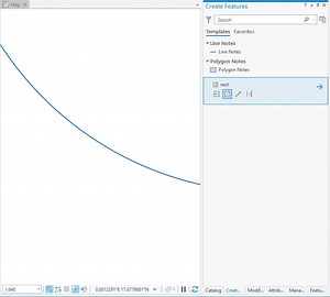 Drawing polygons Neatly and Speedily along a curve