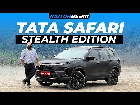 Tata Safari Stealth Edition - Yet Another “Special” Edition! | ‪@MotorBeam‬