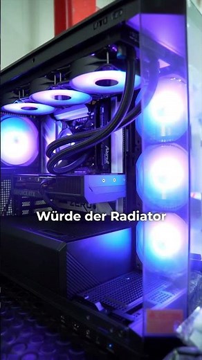 Wie baut man eine Wasserkühlung in den Gaming PC? #gamingpc #hardware