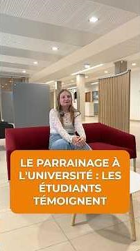 LE PARRAINAGE À L’UNIVERSITÉ : LES ÉTUDIANTS TÉMOIGNENT 🗣️