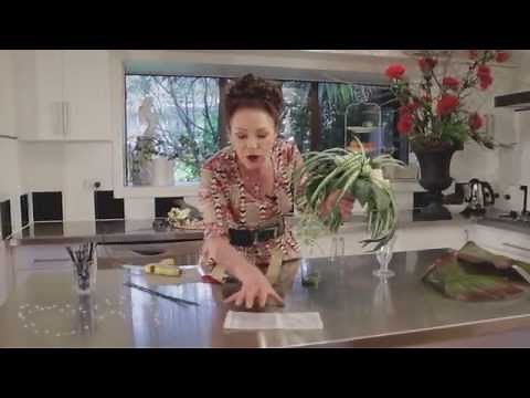 Floristry Tutorial: How to Make a Tropical Bouquet