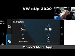 VW eUp! 2020 - Maps & More App