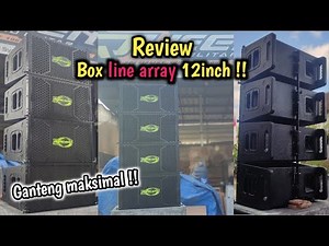 12-inch Line Array Review Awesome!!