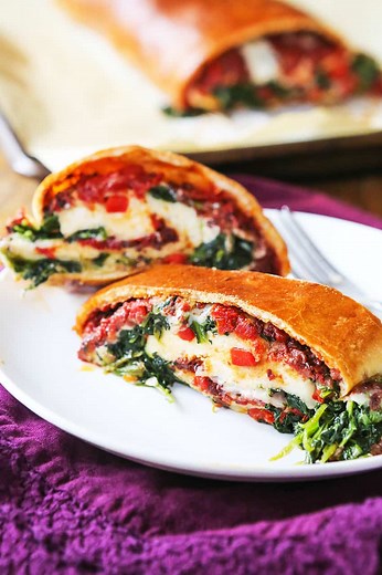 Vegetable Stromboli Recipe