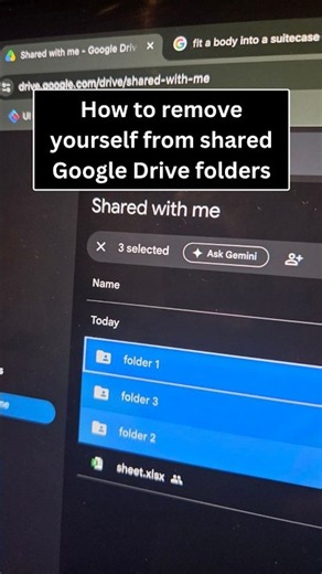 How To Remove Shared Folders (or Files) In Google Drive