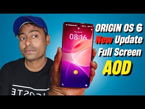 🔥 Origin OS 6 Full Screen AOD Update! New Always-On Display Features Explained 👀