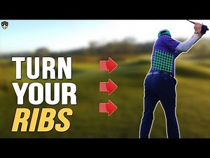 Rib Cage Golf Swing ➜ Rotate Like This For An Easy Swing