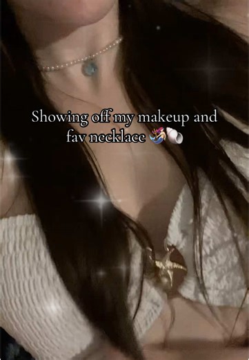 Mermaid-Inspired Makeup and Necklace Showcase