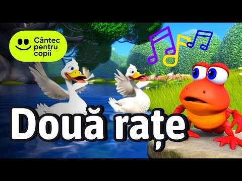 Două Rațe - Cântec pentru copii de grădiniță | Desene animate | Poezie scurtă 🎵