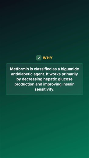 PTCB Medications — Practice Question: Metformin belongs to which drug classification?