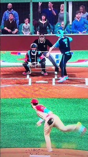 A amazing pitch for a strike for the American League All-Stars MLB the show 24 NL vs AL￼