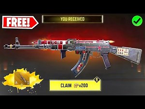 NEW FREE Legendary AK47 in COD Mobile! (New Secret Caches Update) CODM Leaks