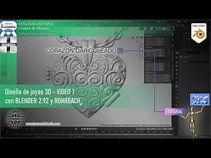 VIDEO 1 Diseño de joyas 3D nueva serie BLENDER con ROHRBACH ®