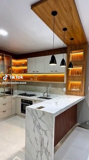 Inspirações para Cozinha Americana Moderna com Balcão